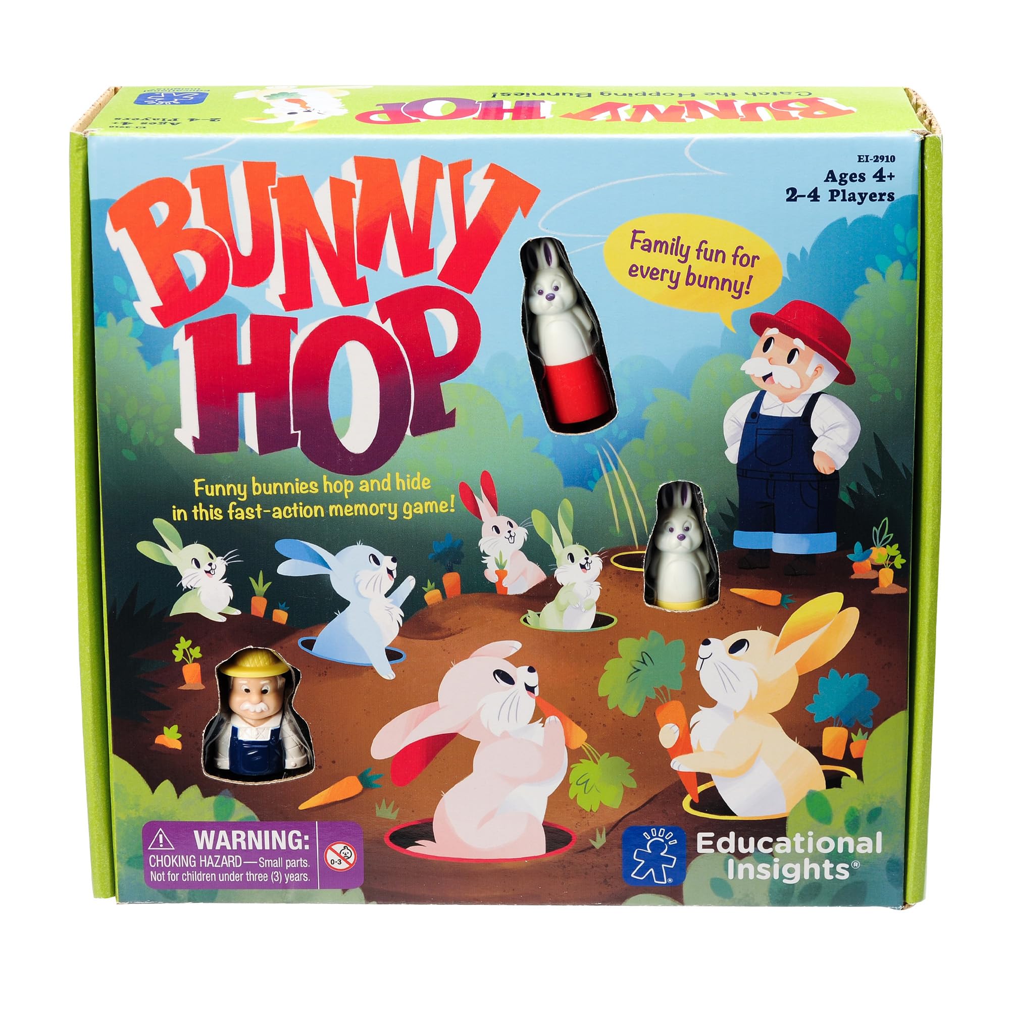 Amazon.com: Educational Insights Bunny Hop: Memory & Color